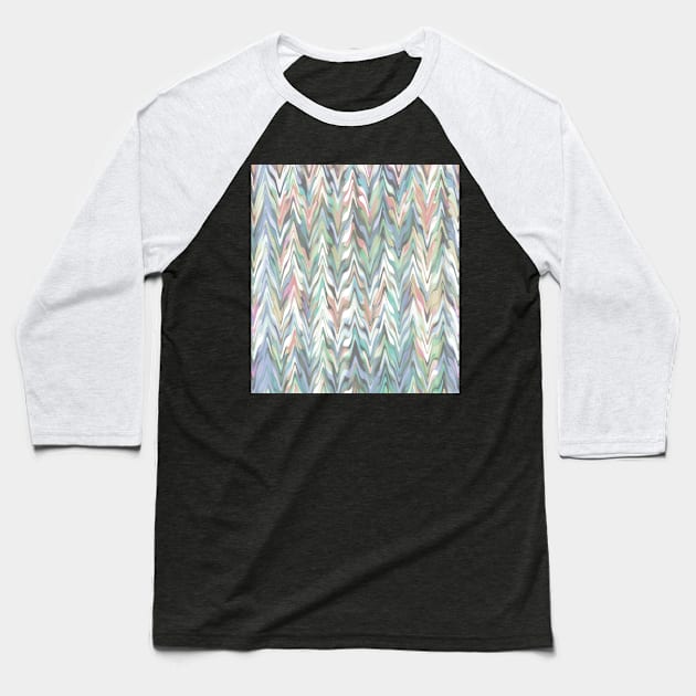 Chevron Pattern 9 Baseball T-Shirt by apxteixeira